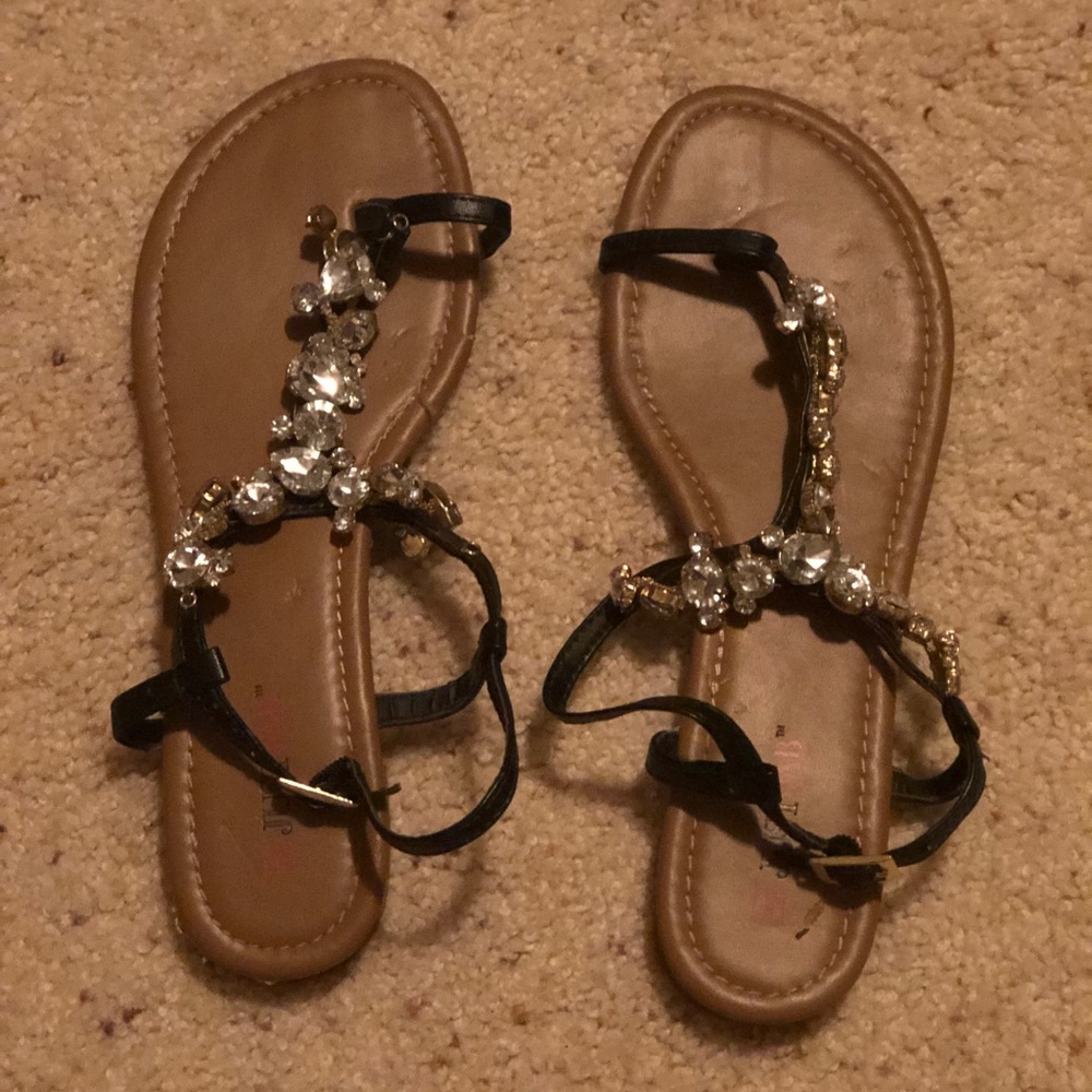 Jeweled Sandals